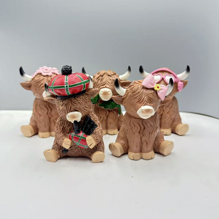 cute decorative horned cattle Kalsten