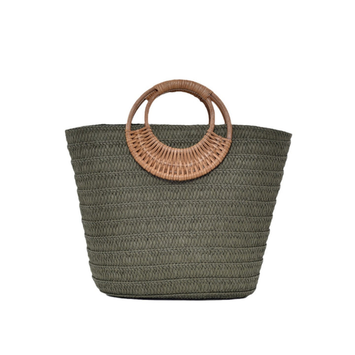 Handbag with Braided Handle Kalsten