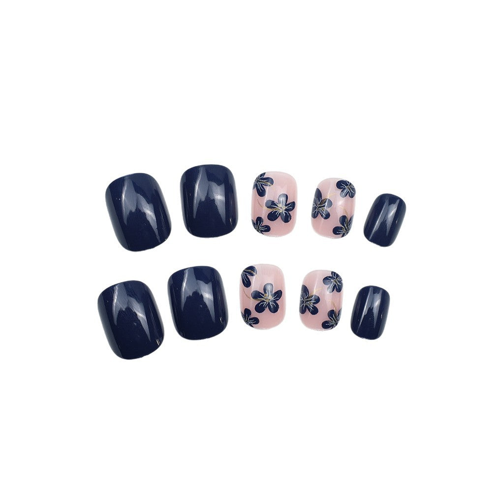 Artificial nails with elegant flower design Kalsten