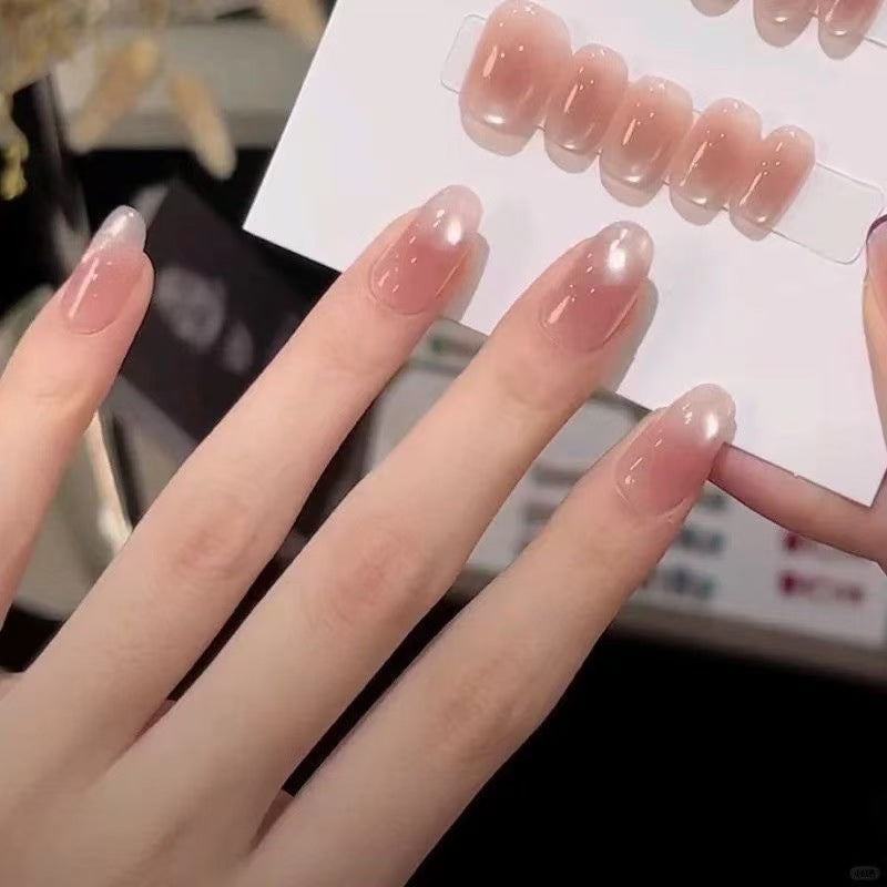 Long Stiletto Press-On Nails with Gradient Finish Kalsten