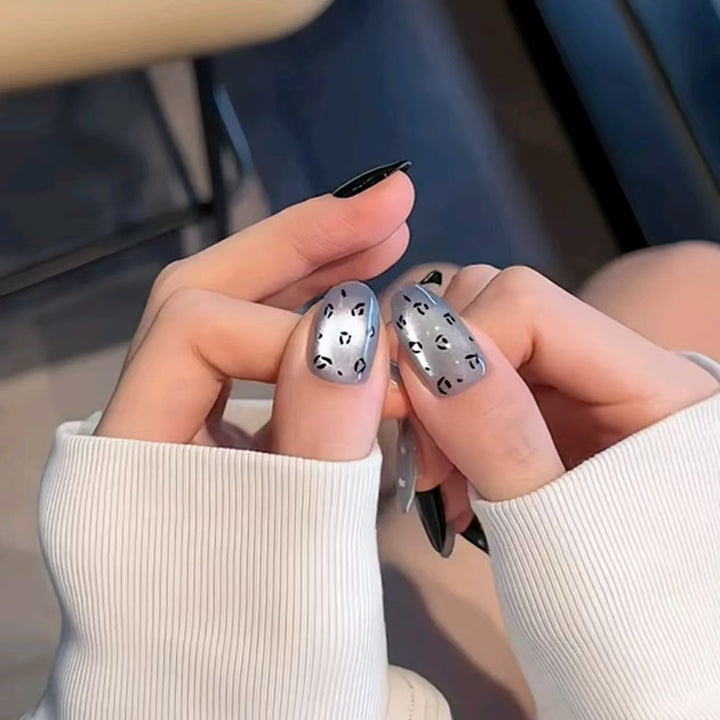 Artistic Starry Nail Art