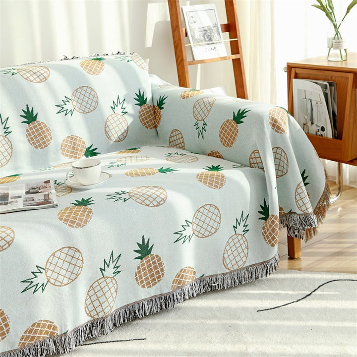 Pineapple Patterned Sofa Cover