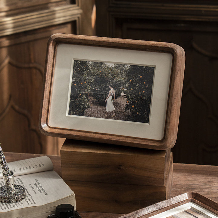 Premium Wooden Tabletop Photo Frame for Display