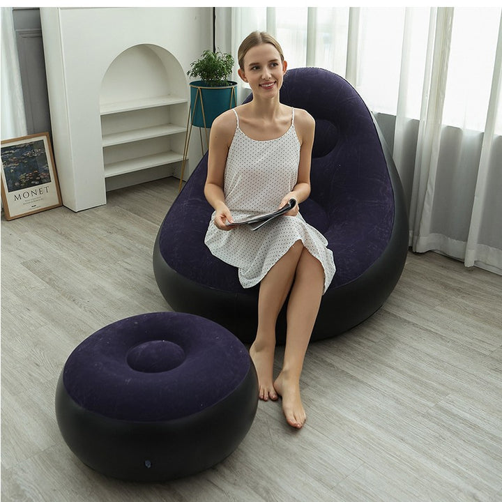 Women's Inflatable Comfort Sofa with Ergonomic Backrest Kalsten