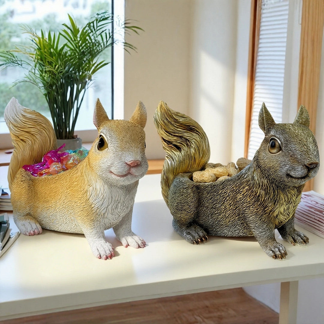 Squirrel-shaped planter Kalsten