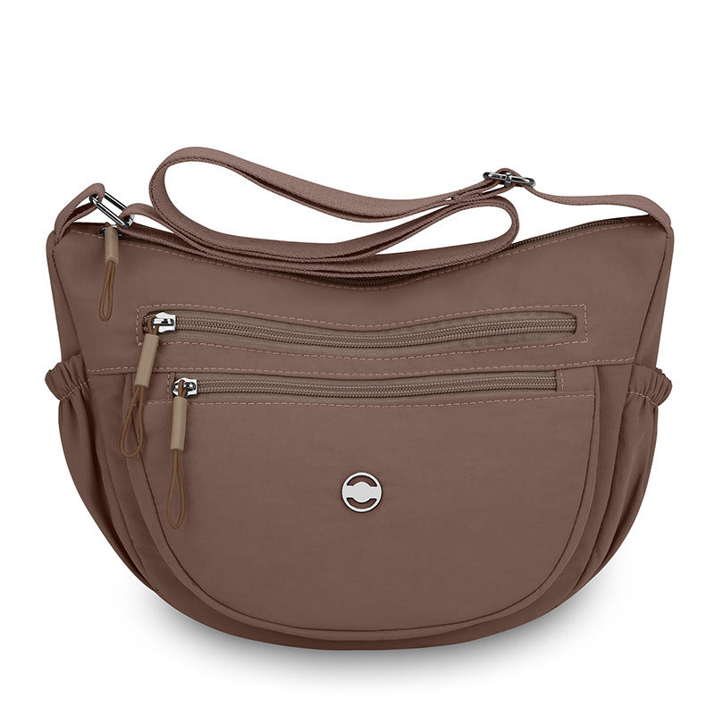 Multi-Zip Crossbody Organizer Bag Kalsten