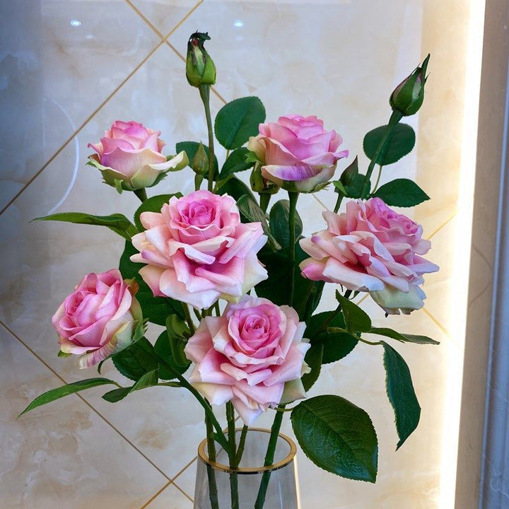 Realistic Artificial Rose Floral Arrangement
