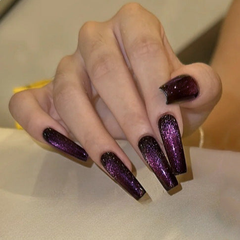 Glittery Ombre Nail Tips Kalsten