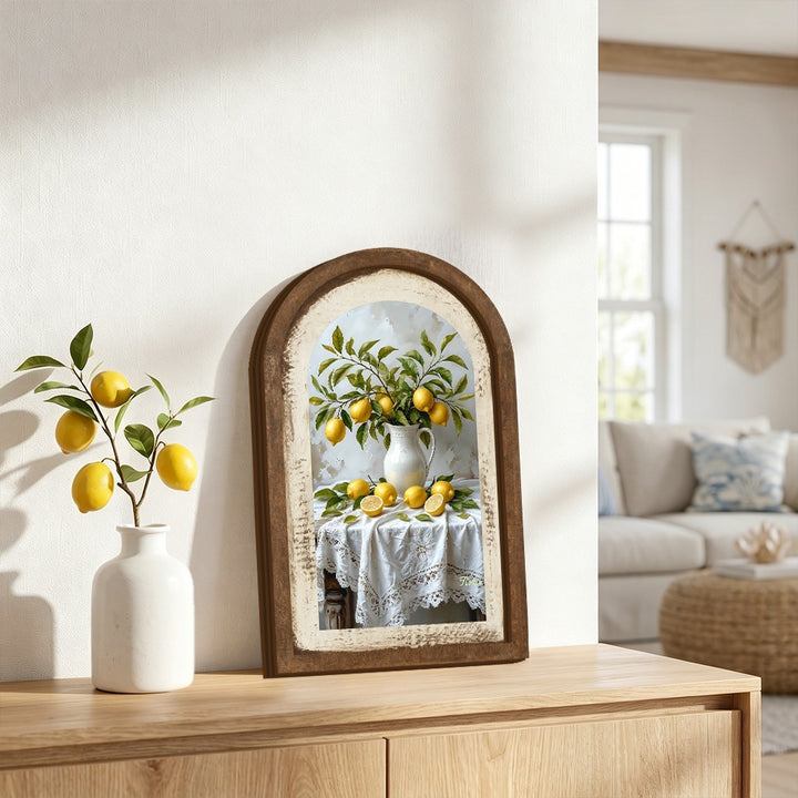 Wall decoration with lemon pattern Kalsten