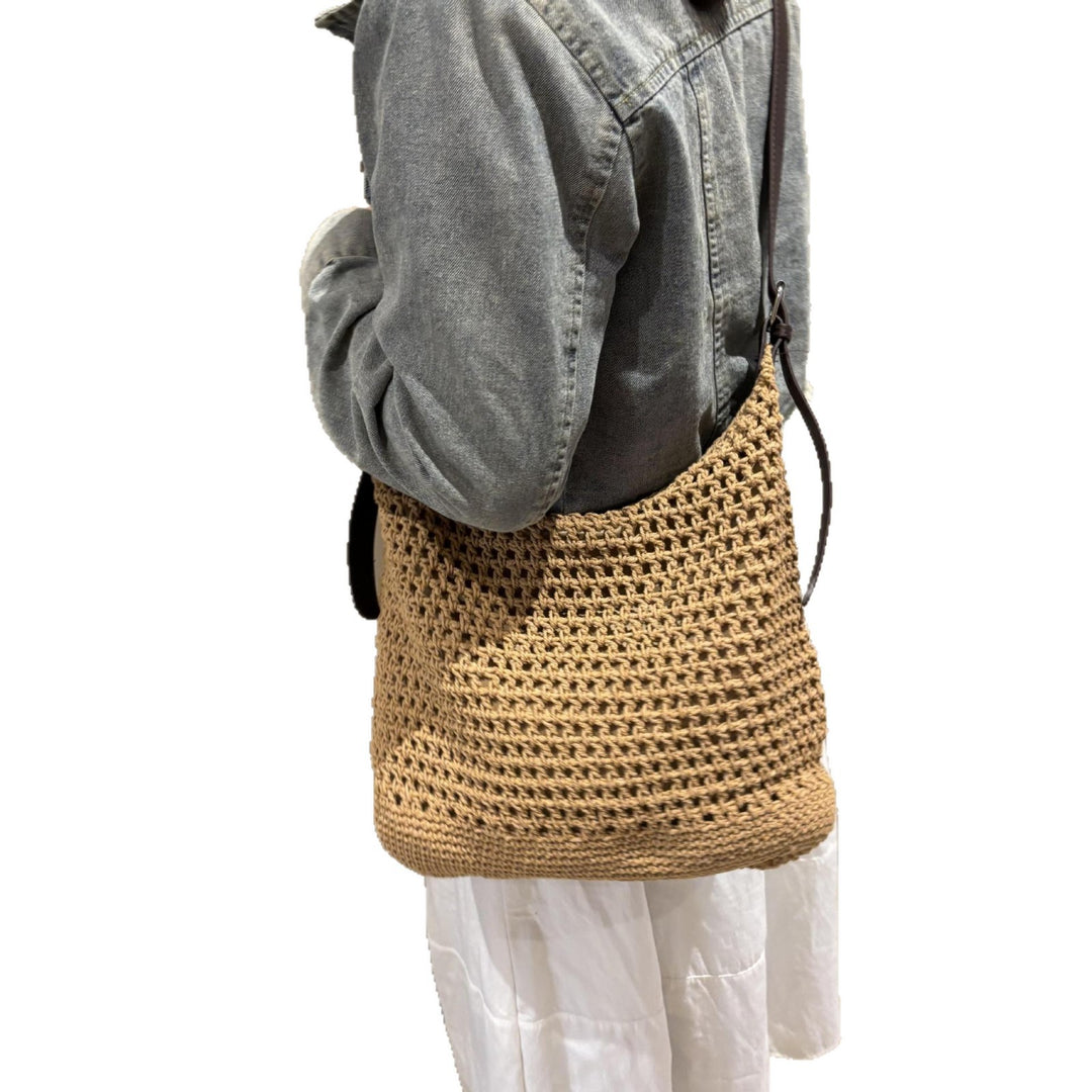 Trendy Macrame Basket Bag Kalsten