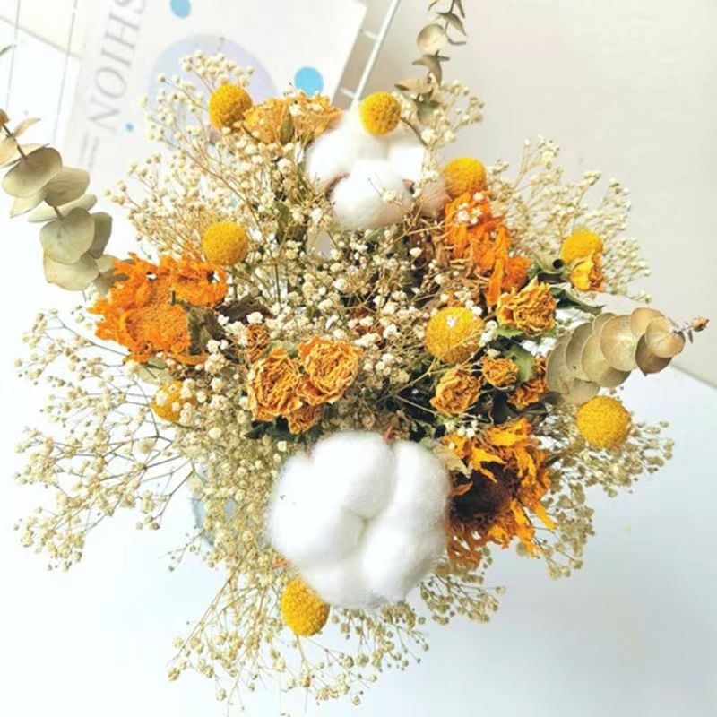 Dried Floral Bouquet Centerpiece