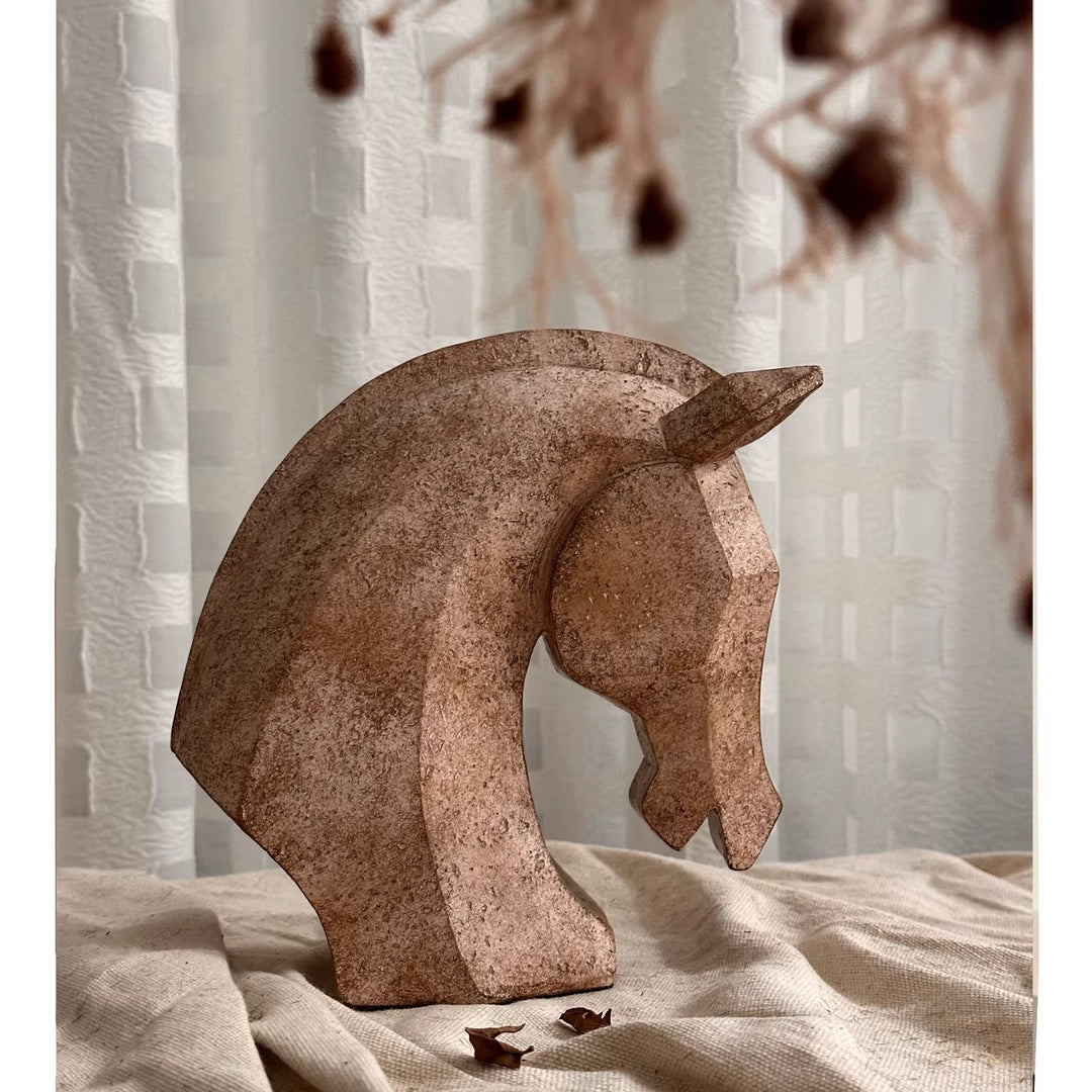Artistic Elephant Sculpture with Child