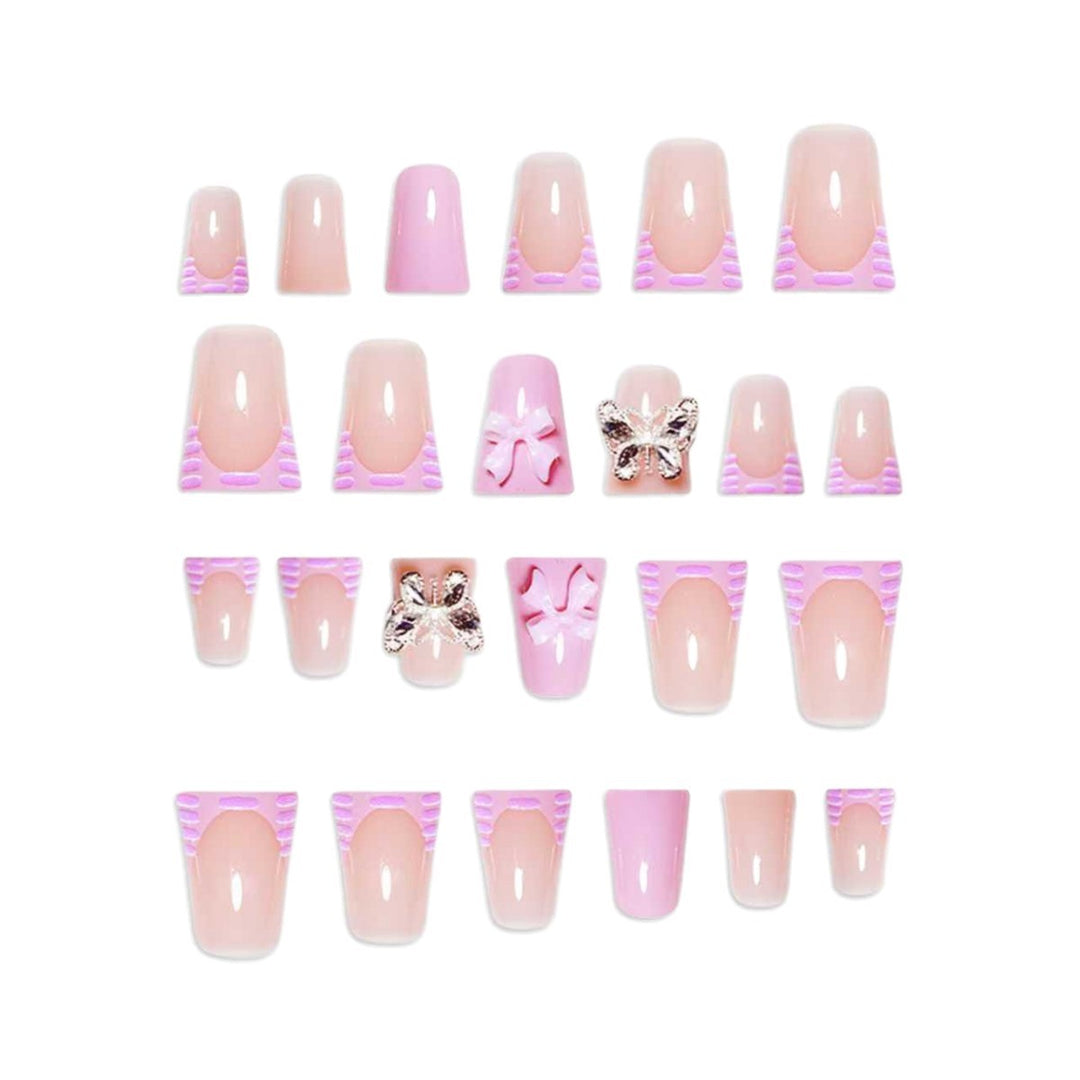 Decorative Butterfly-Inspired Nail Enhancements Kalsten