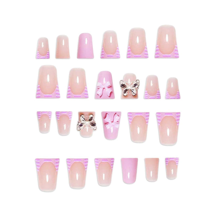 Decorative Butterfly-Inspired Nail Enhancements Kalsten