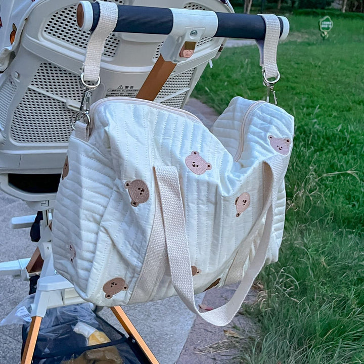 Quilted Baby Diaper Backpack