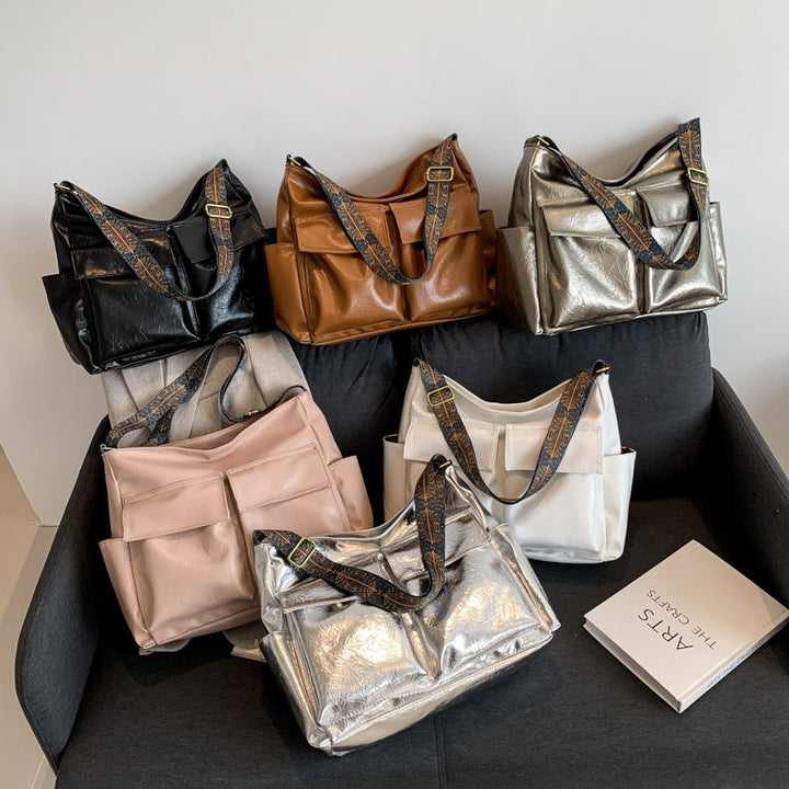Chic Metallic Handbag Kalsten