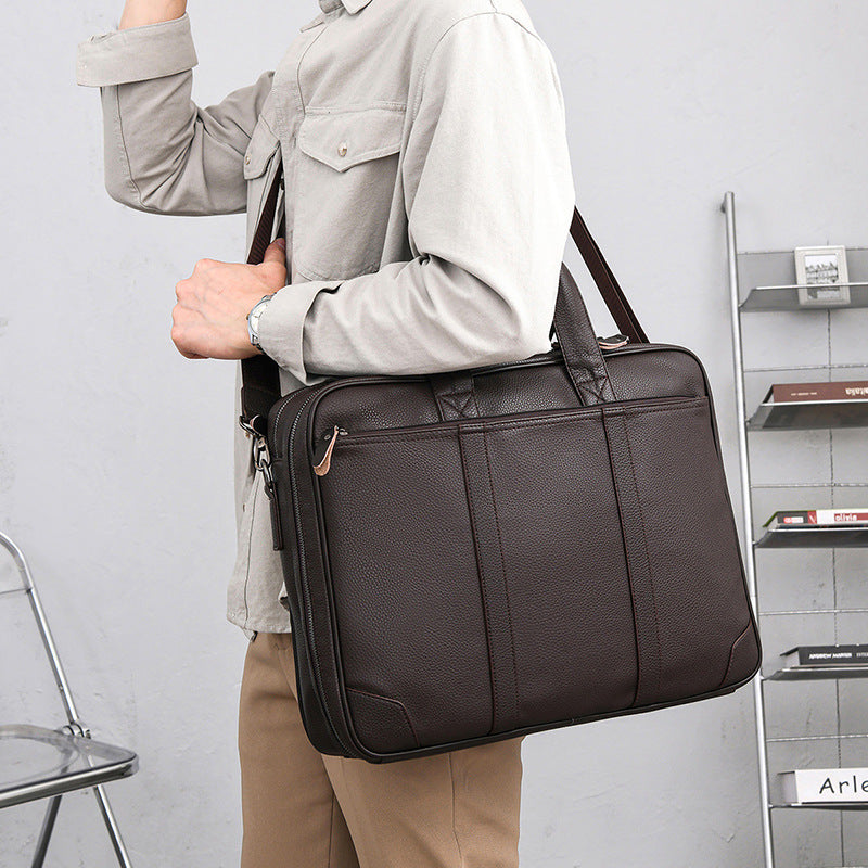 Professional Leather Briefcase Kalsten