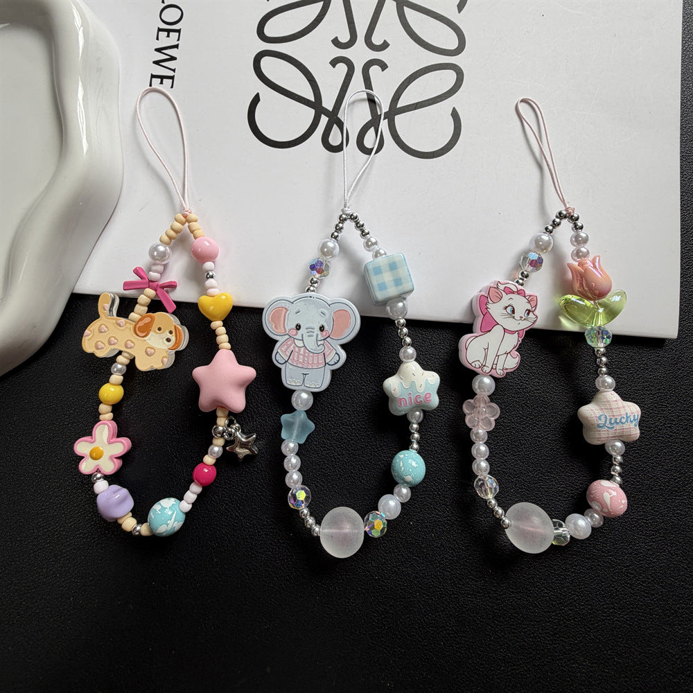 Cute Elephant-Themed Phone Strap Kalsten