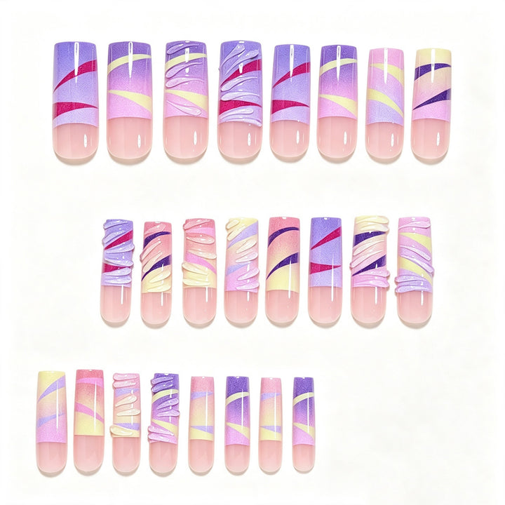 Artistic Long Nail Tips Kalsten