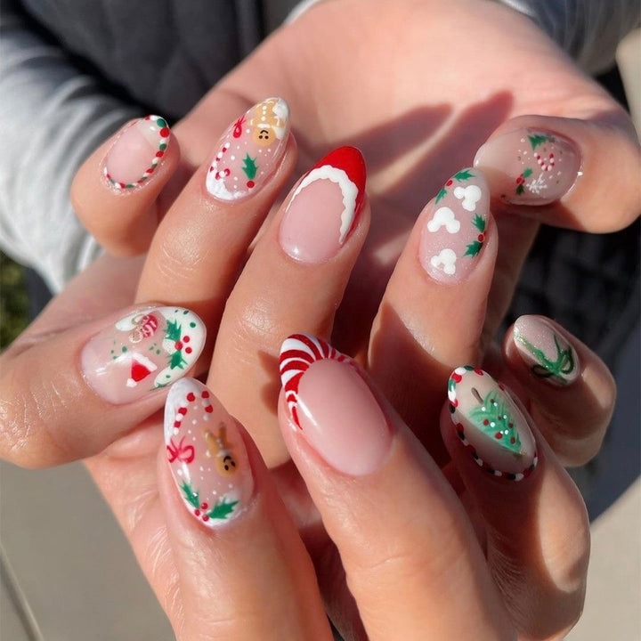 Holiday-Themed Creative Nail Art Set Kalsten