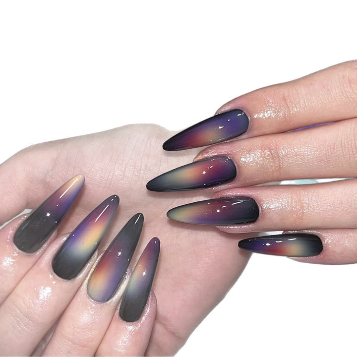 Acrylic Nail Set with Modern Ombre Effect Kalsten
