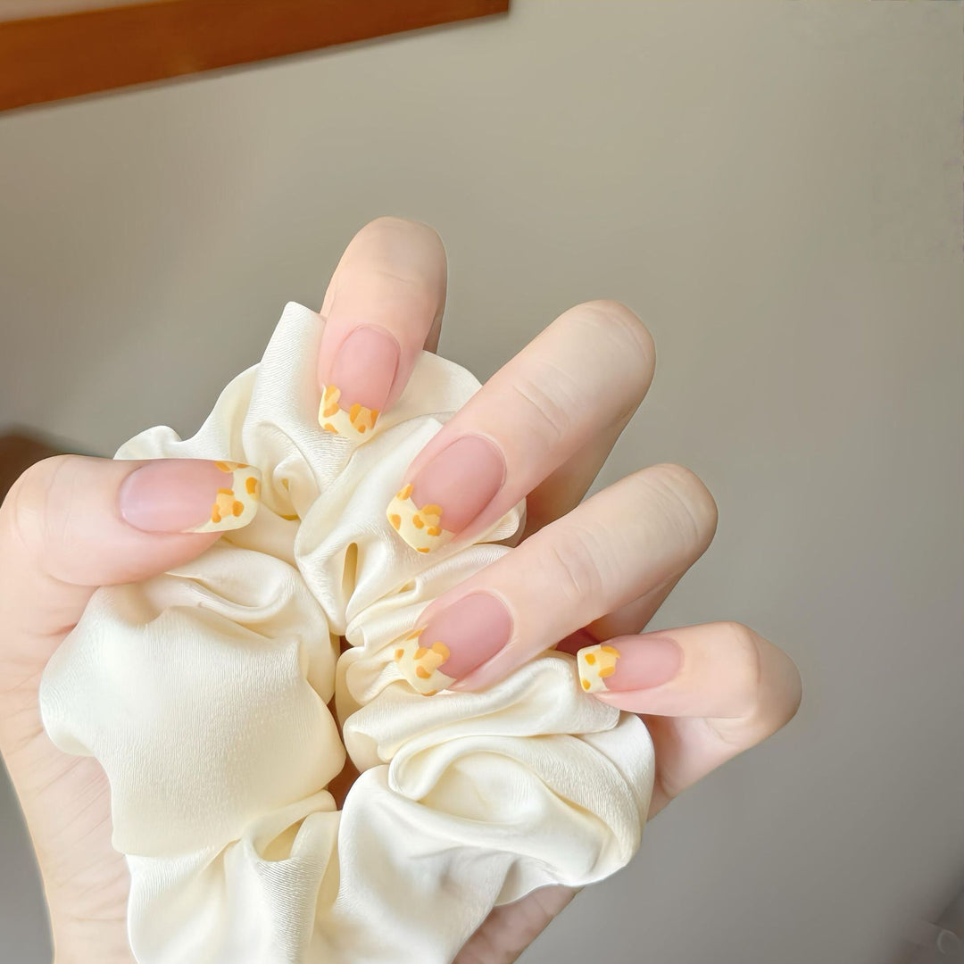 Artificial nails with leopard pattern Kalsten