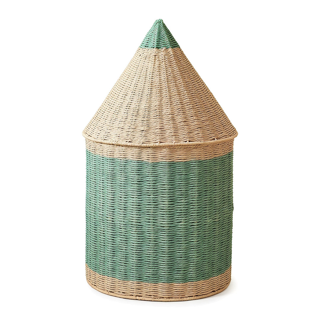 Storage basket with lid Kalsten