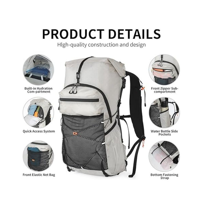 Lightweight and Functional Trekking Backpack Kalsten