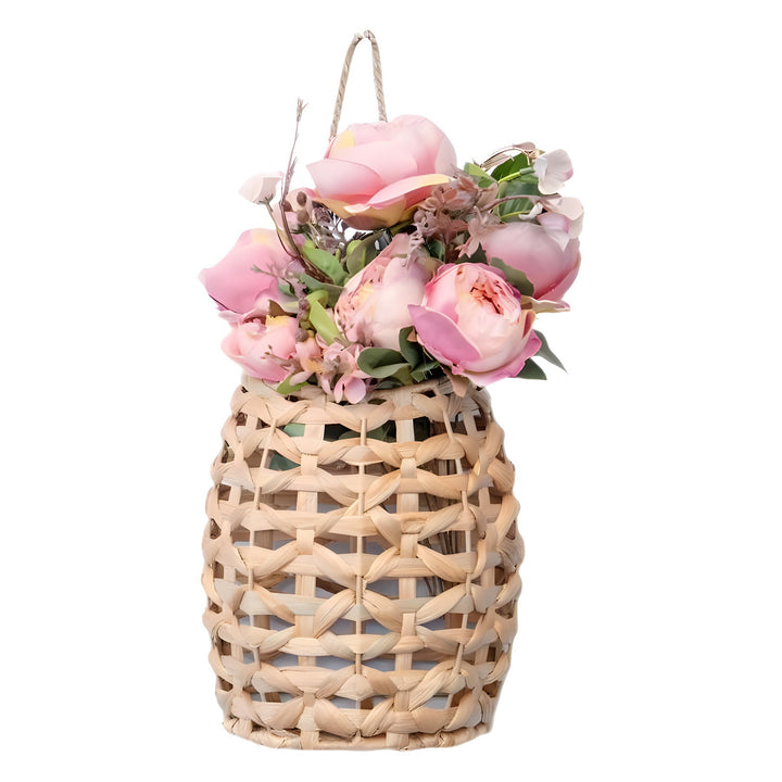 Decorative flower basket with handle Kalsten