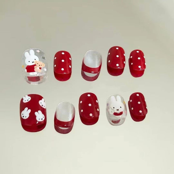 Thematic Character Press-On Nail Art Kalsten