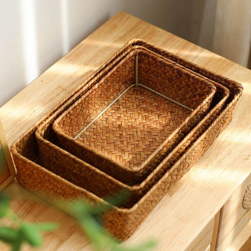 Natural Woven Storage Basket Kalsten
