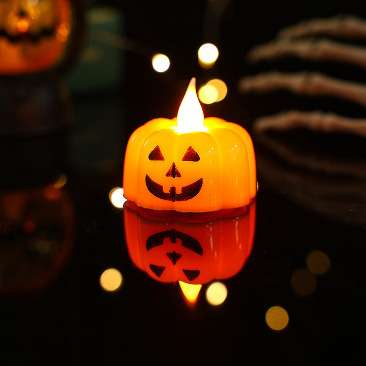 Creative tealight decoration in pumpkin design Kalsten