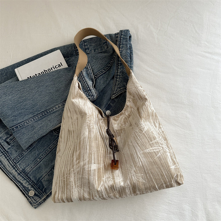 Versatile Velvet Shoulder Bag Kalsten