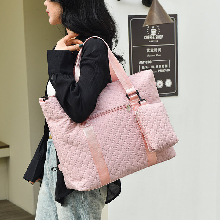 Multi-Functional Quilted Travel Duffle Bag Kalsten
