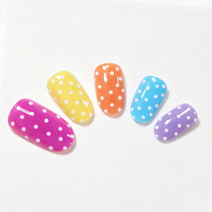 Playful Polka Dot Nail Wraps Kalsten