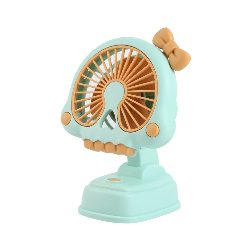 Cartoon Skull-Themed Desk Fan Kalsten