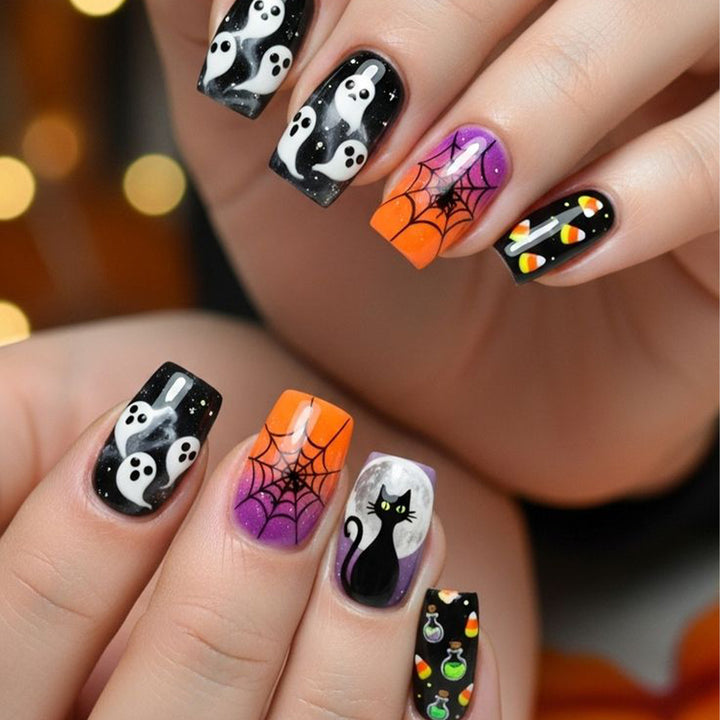 Halloween-Themed 3D Nail Art Extensions Kalsten 1789713237