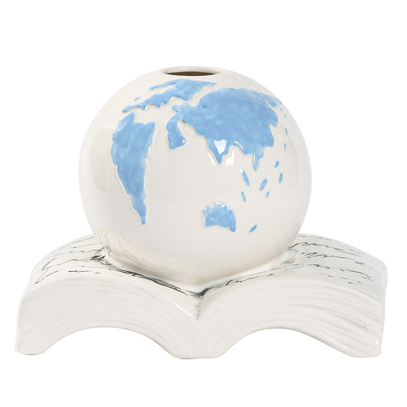 Elegant Ceramic Globe Bank Kalsten