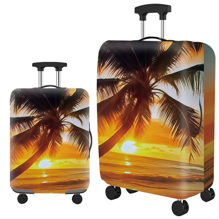 Whimsical Hedgehog Design Hard Shell Luggage Kalsten
