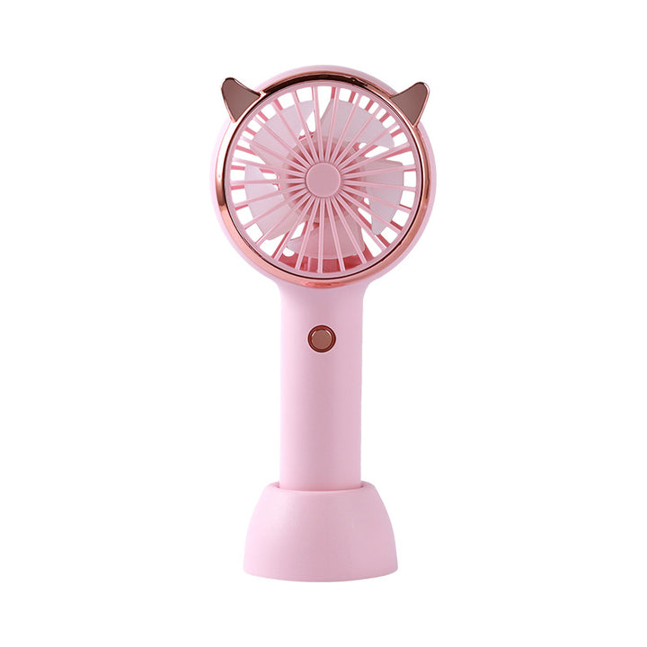 Women's portable hand fan with cat ears Kalsten
