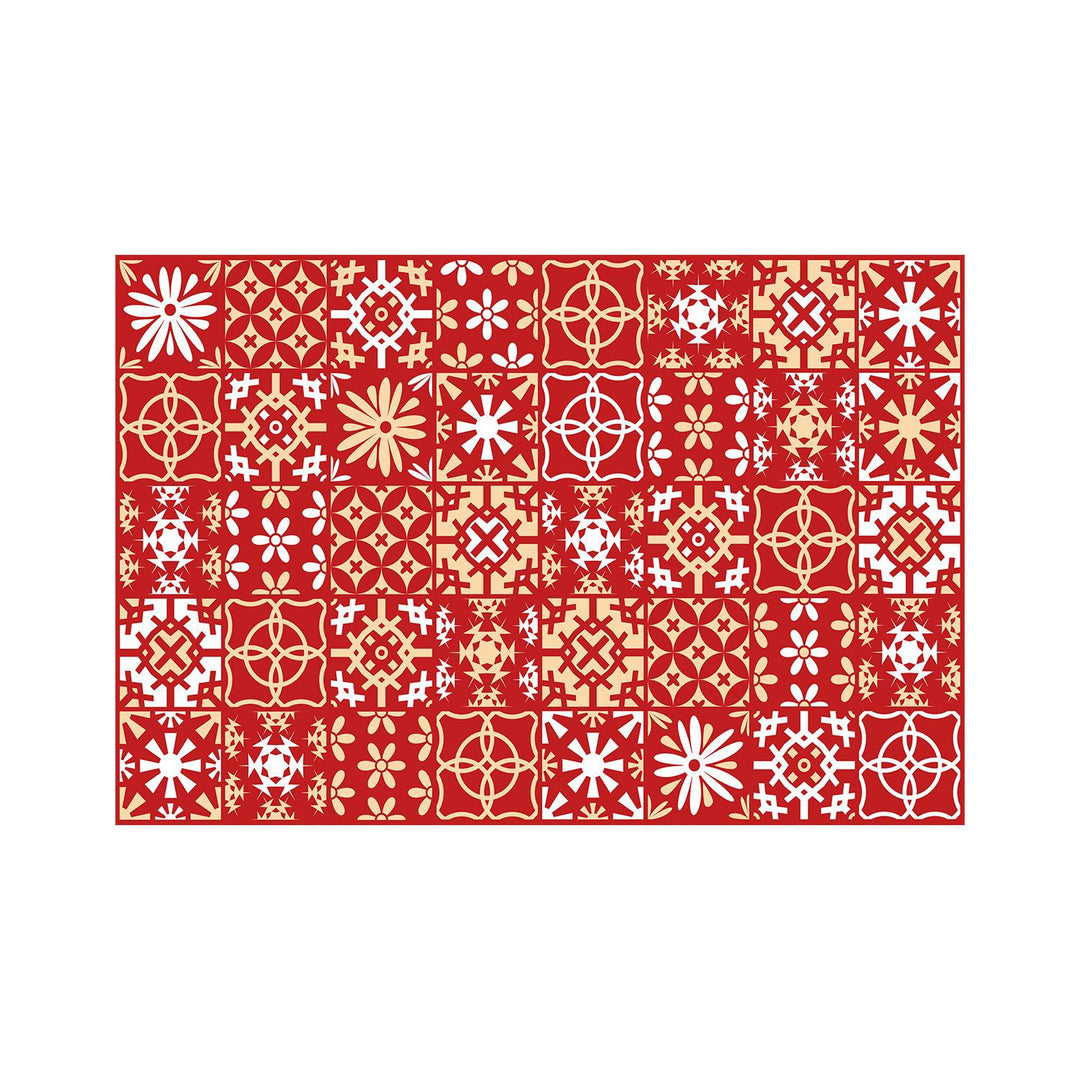 Geometric Patterned Anti-Fatigue Bath Mat Kalsten