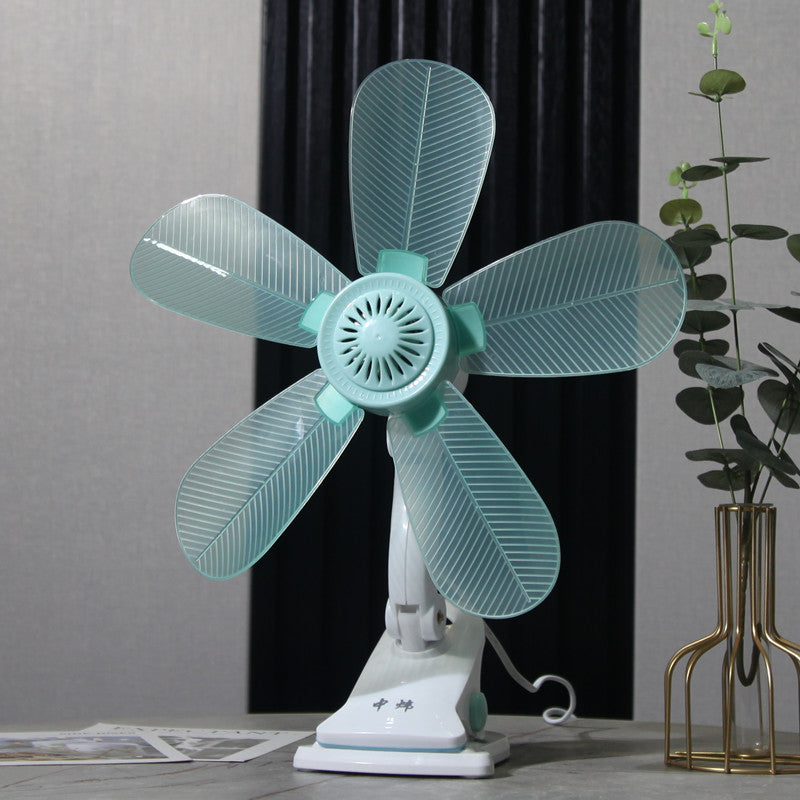 Unisex table fan in flower design Kalsten