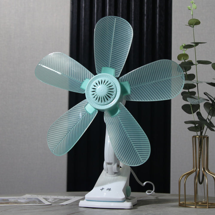 Unisex table fan in flower design Kalsten