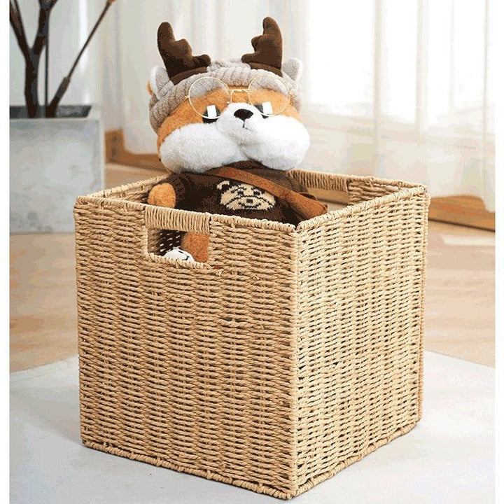 Woven Seagrass Toy Storage Container Kalsten