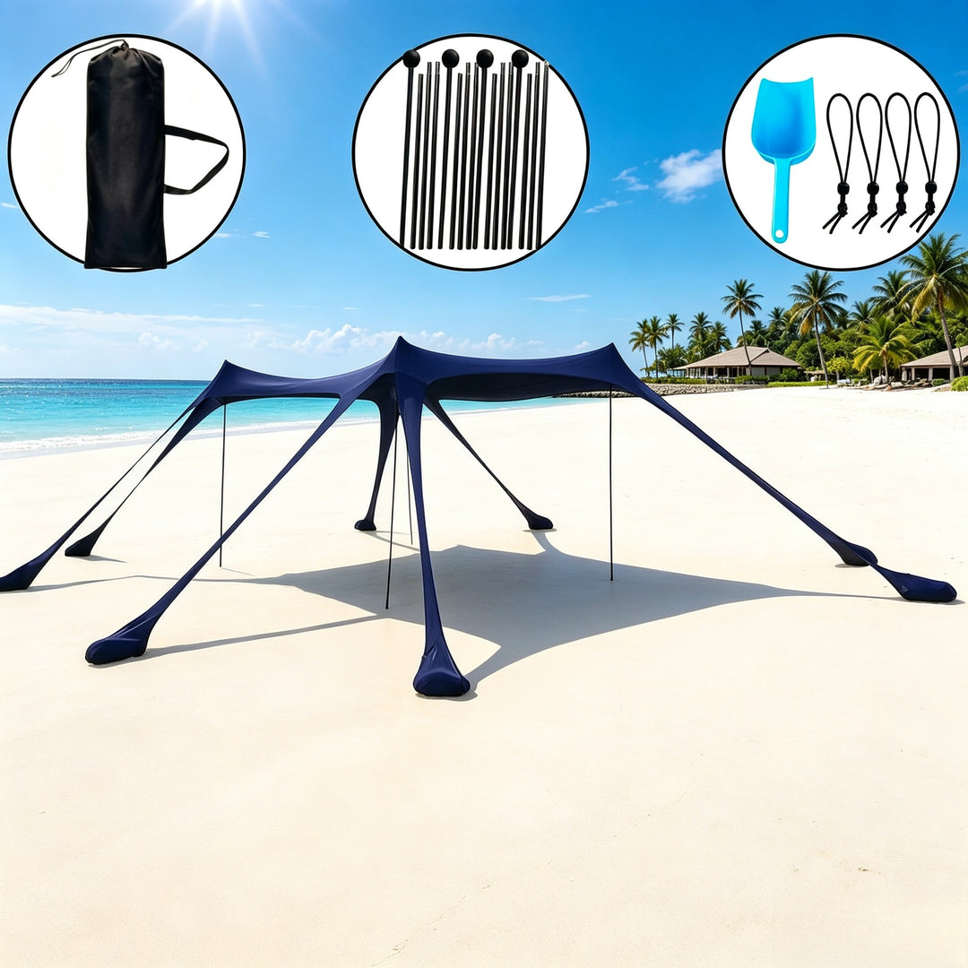 Portable Beach Shade Canopy Kalsten