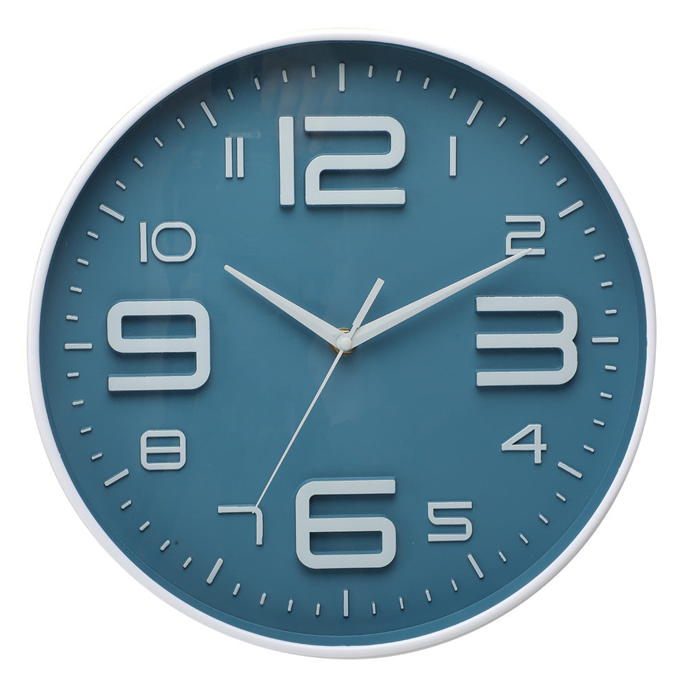 Wall clock with large dial and modern design Kalsten