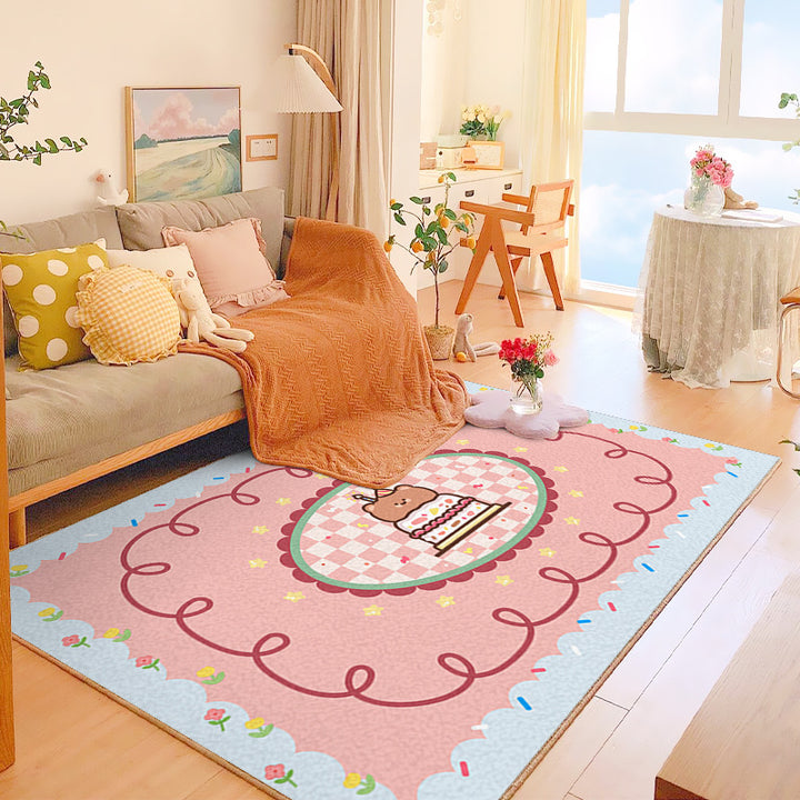 Playful Cupcake-Themed Rug