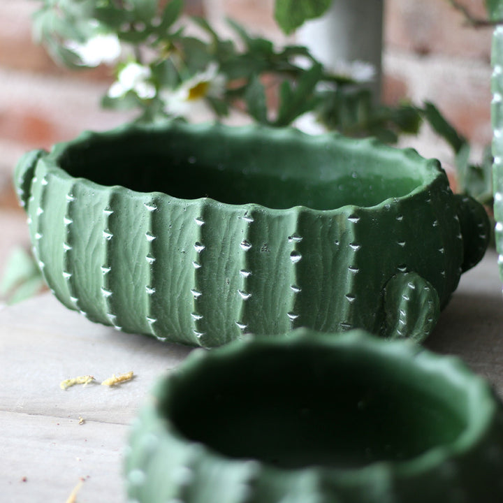 Decorative flower pot in cactus design Kalsten