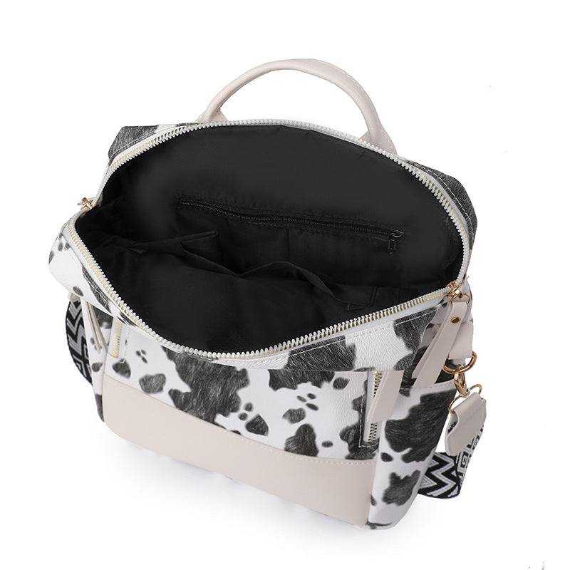 Fashionable Cow Print Backpack Kalsten