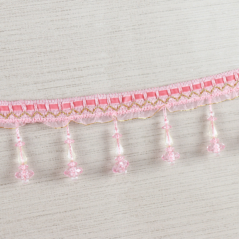 Decorative lace trim with pearls Kalsten